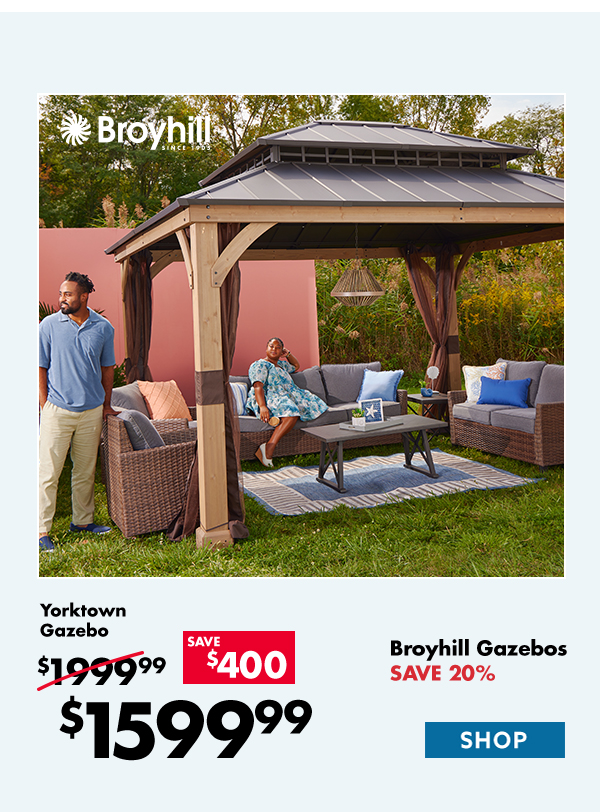 Big Lots ☀️ Plan your patio with 20 OFF seating, dining & gazebos