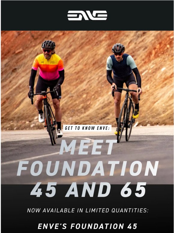 Meet our Foundation Road Wheels.