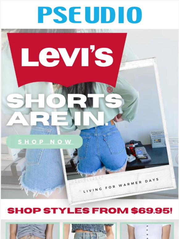 JUST DROPPED: denim shorts 💙