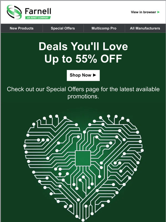Deals You'll Love - Up To 55% Off Selected Items