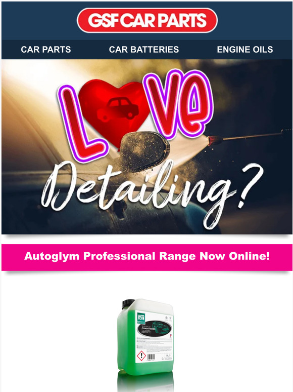 GSF car parts Love Detailing? New Autoglym Range Now Available! Milled