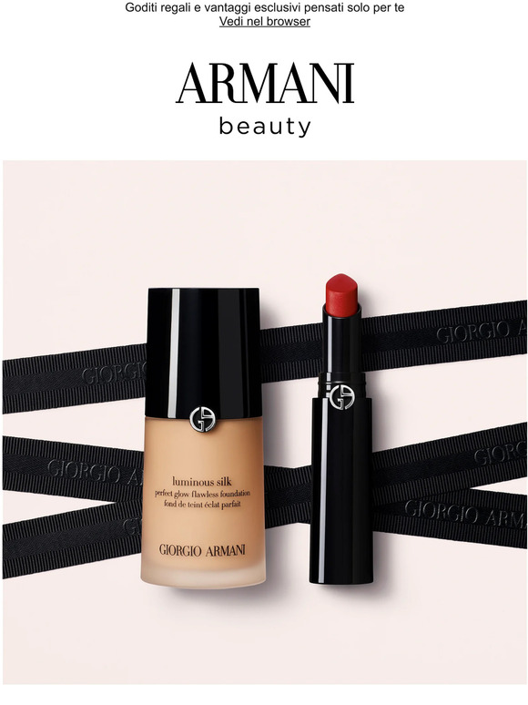 Armani beauty ha una sorpresa per te