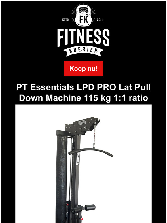 PT Essentials LPD PRO Lat Pull Down Machine