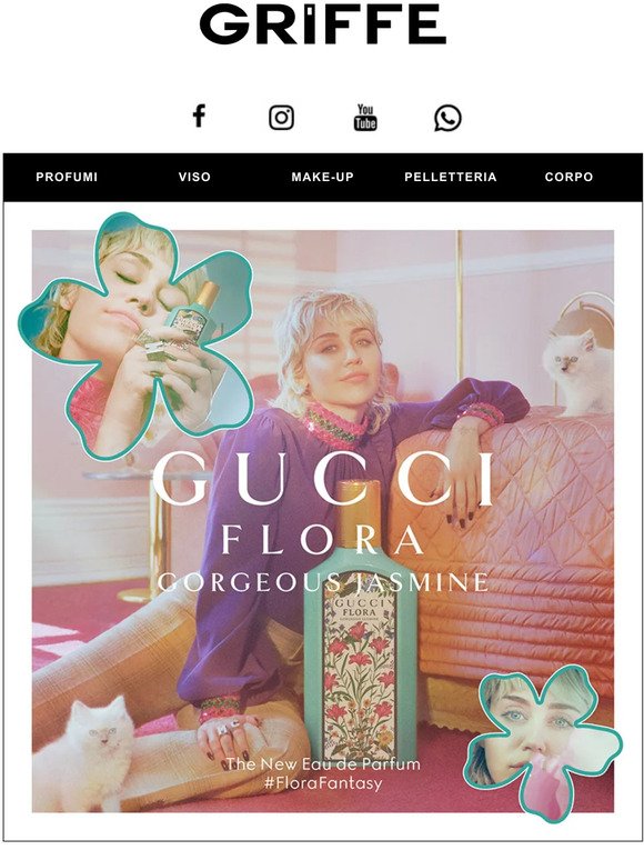 Gucci Flora Gorgeous Jasmine la nuova fragranza By Gucci😍