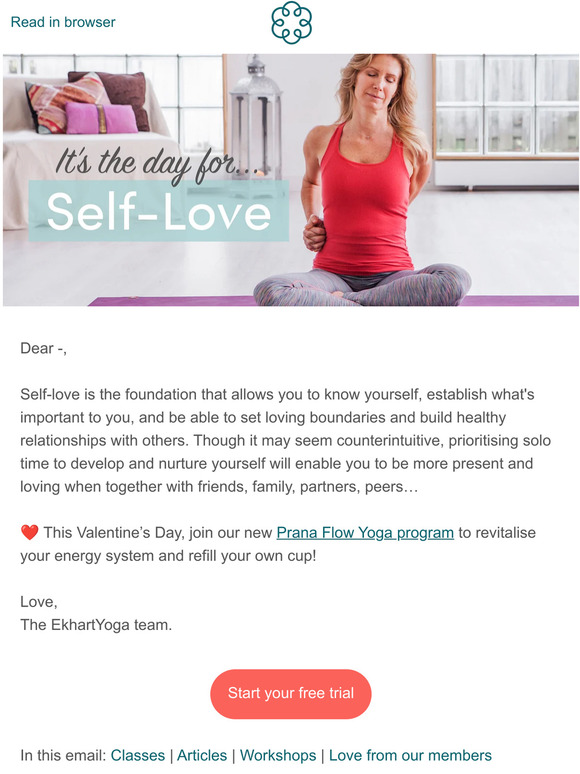 It's the day for... Self-Love 💕