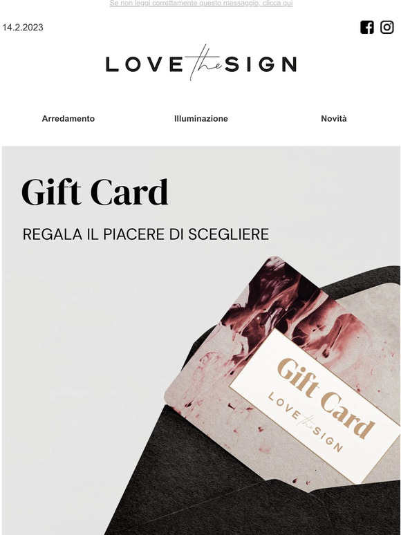 A San Valentino regala il Design