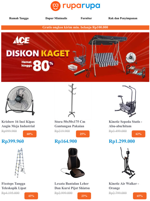🚨ACE Diskon Kaget Balik Lagi!😱