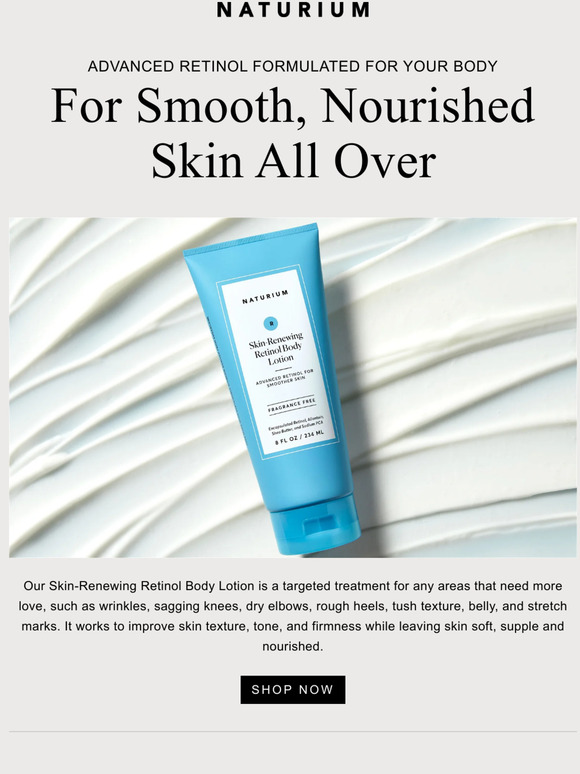 Naturium HowTo Smooth, Nourished Skin All Over Milled