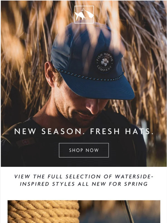 New Season. Fresh Hats