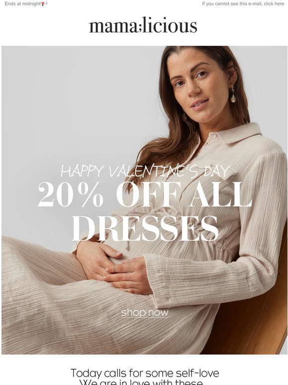 20% off all dresses💃🏼💞