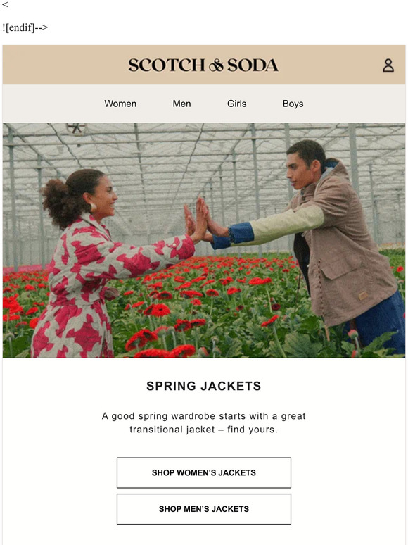 Spring jackets