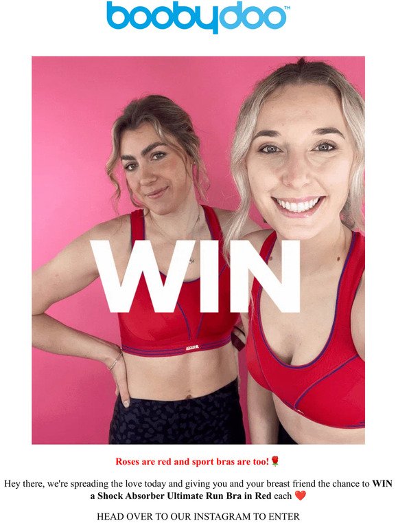 We are boobydoo  The Sports Bra Experts