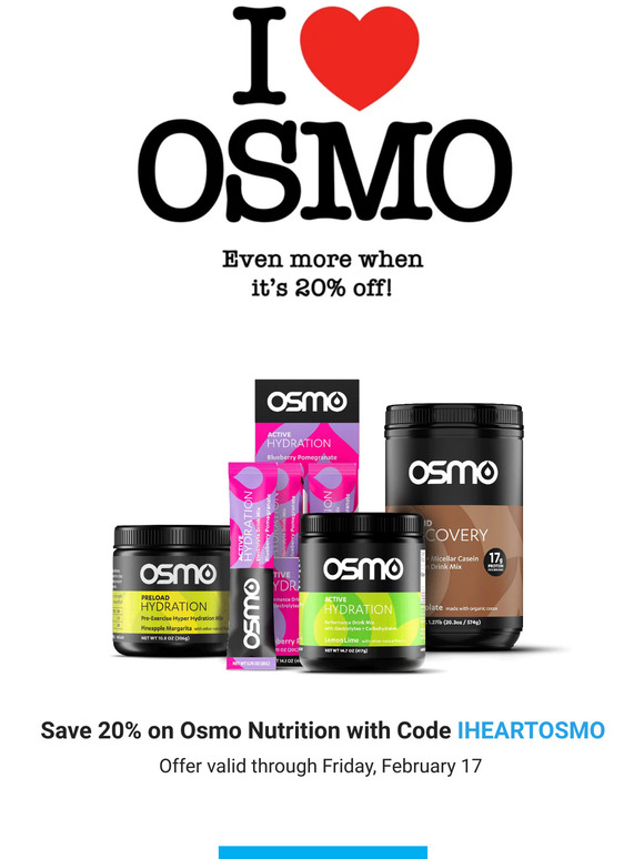 Save 20% on Osmo with code IHEARTOSMO
