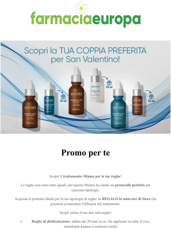 Promo Miamo: scegli subito il tuo duo anti-rughe!