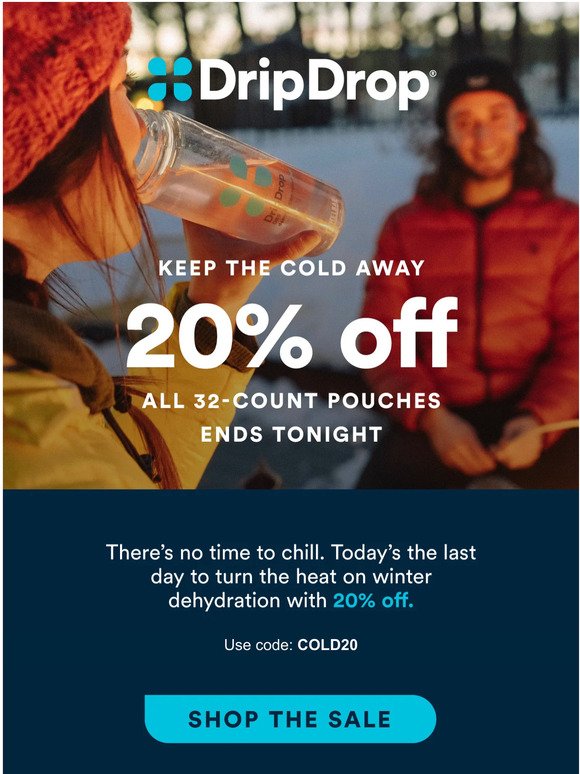 Final hours: 20% off 32-cts ⏳