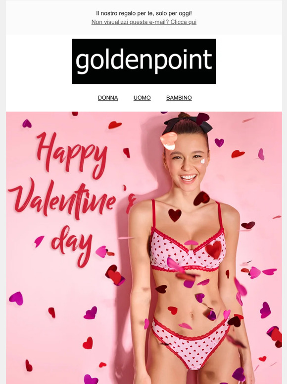 Oggi SPEDIZIONE GRATUITA! Buon San Valentino ❤️