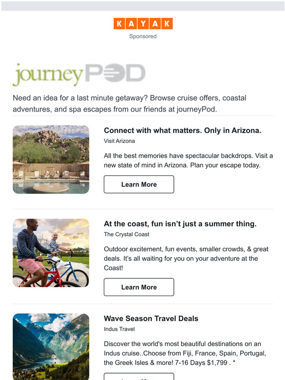 Need a last minute escape?