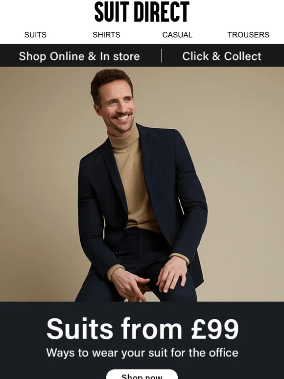 suit direct click and collect