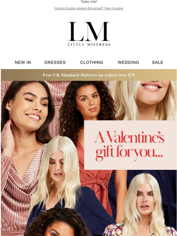 A Valentine's gift for you... 25% OFF 💘