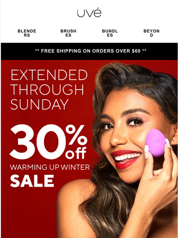 30% off extended through Sunday! 💃🕺🏻