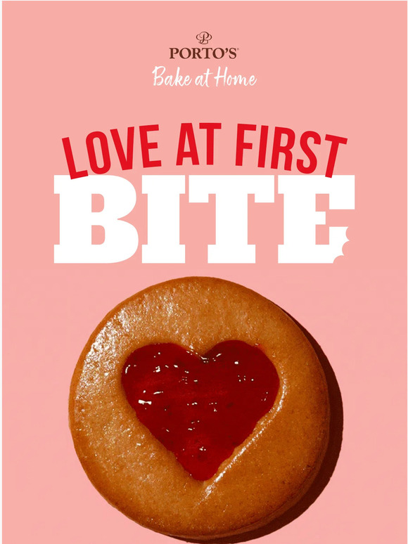 Porto's Bakery All you need is Raspberry Almond Cookies ️ Milled