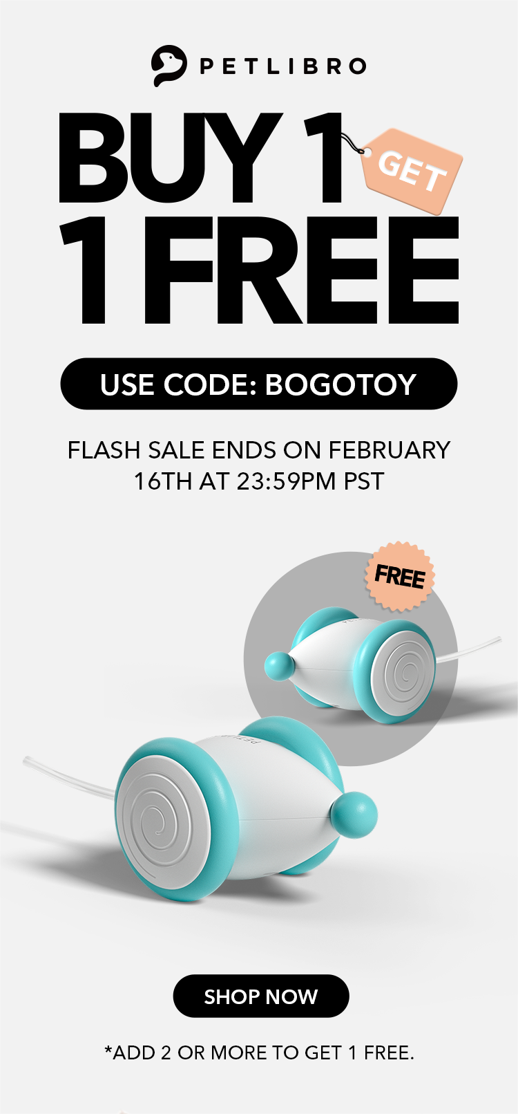 Buy 1 Get 1 Free
