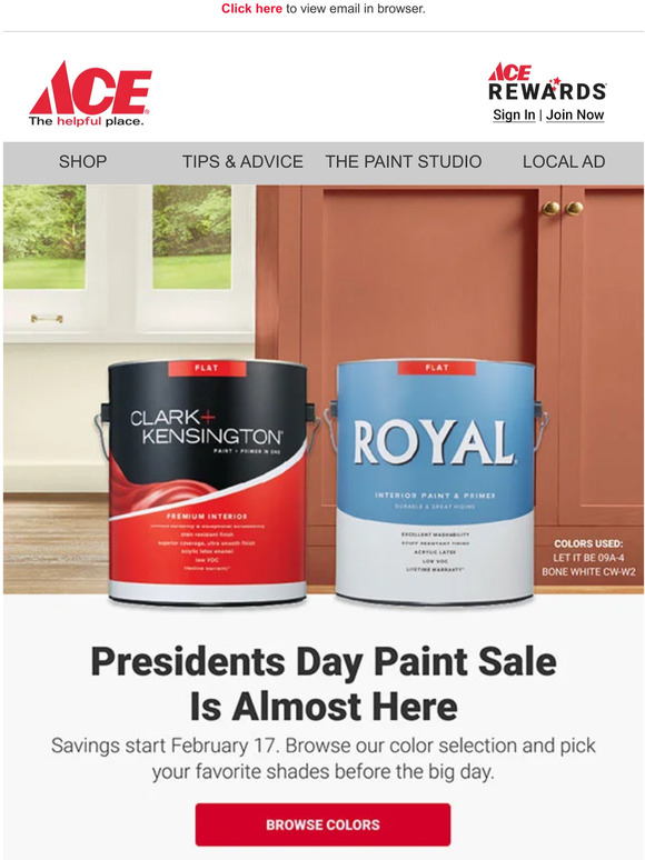 Ace Hardware Email Newsletters Shop Sales, Discounts, and Coupon Codes