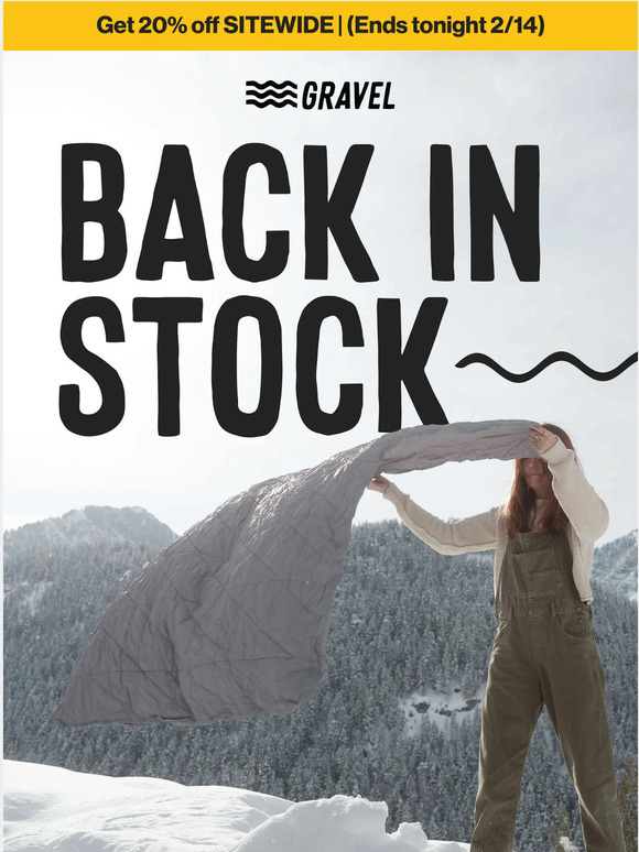 ⚠️ Back in Stock ⚠️