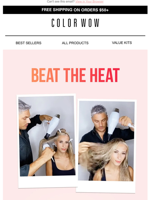 Color Wow 🙅‍♀️ Stop wasting your on heat protectants Milled