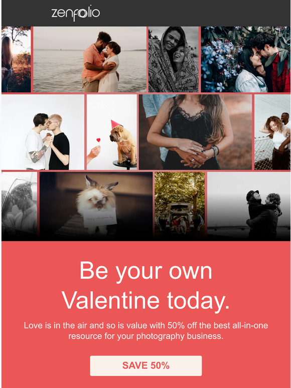 Give yourself 50% savings. ♥️