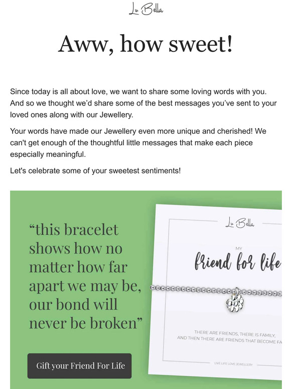 ❤️ The most beautiful words we've printed