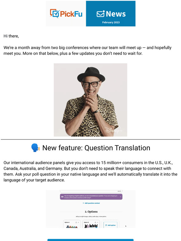 💌 February news from PickFu