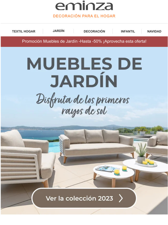 Muebles para tu jardín – Colección 2023