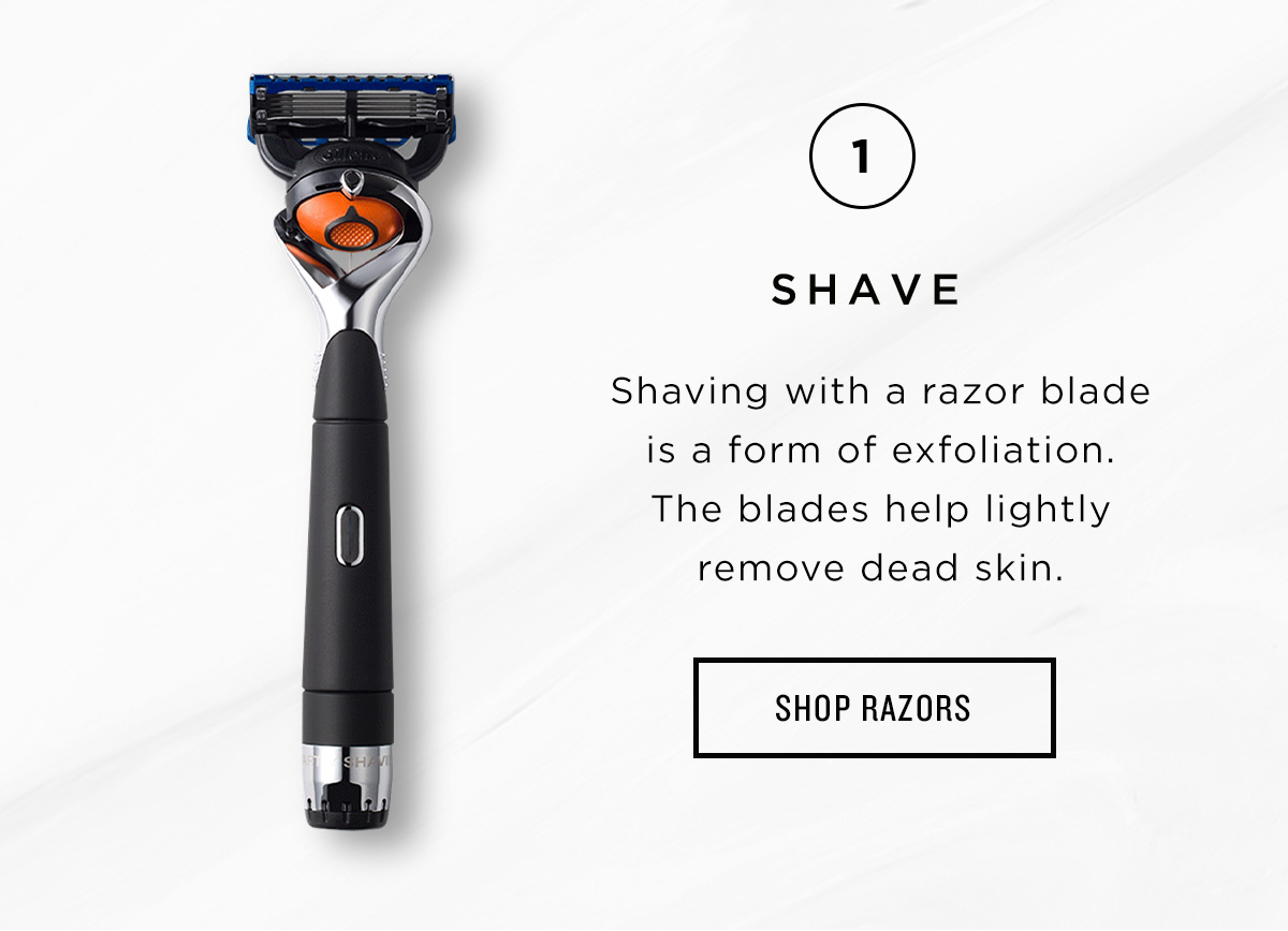 The Art of Shaving Better Skin Starts With Exfoliation Milled