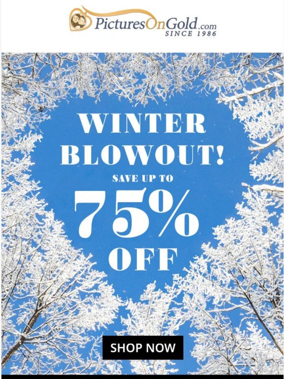 🔛 Winter Blowout Event Is On!