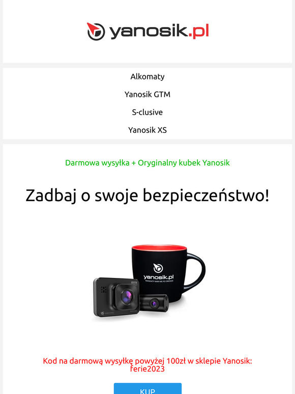 Zadbaj o swoje bezpieczeństwo na drodze - Yanosik