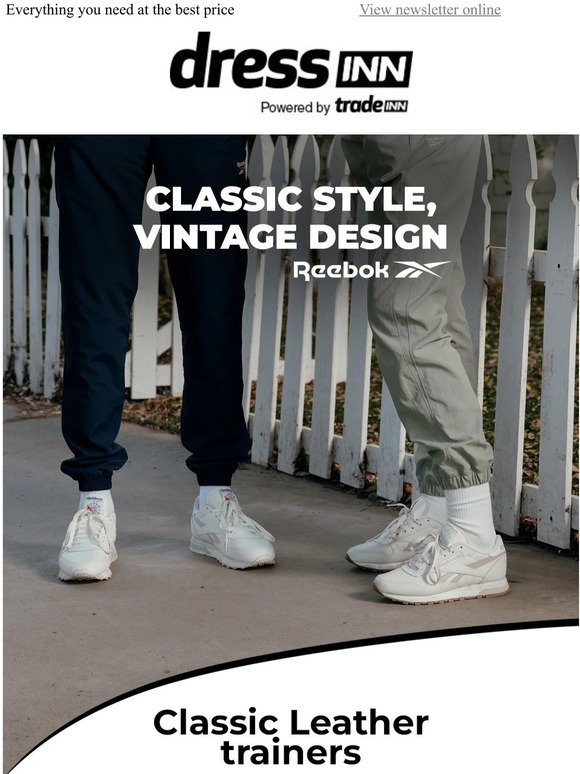 Reebok Classic Leather, style and attitude in DNA