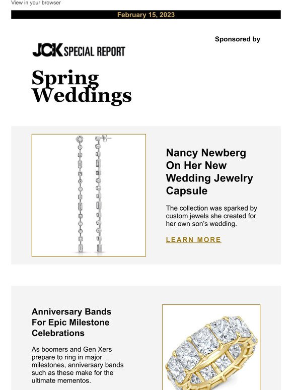 Nancy Newberg On Her New Wedding Jewelry Capsule