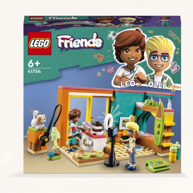 LEGO® Friends 41754 Leo's 
Room. Ages: 6+ years. $22.