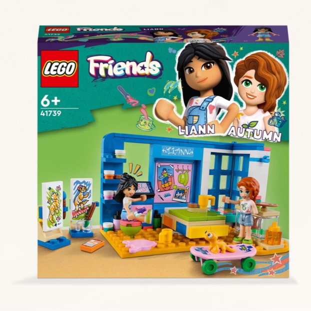 LEGO® SFriends 41739 Liann's 
Room. Ages: 6+ years. $22.