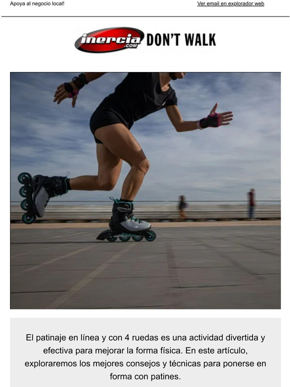 ¡Ponte en Forma con Patines! 🔥🙌