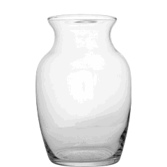 Clear Jardin Glass Vases, 7 in.