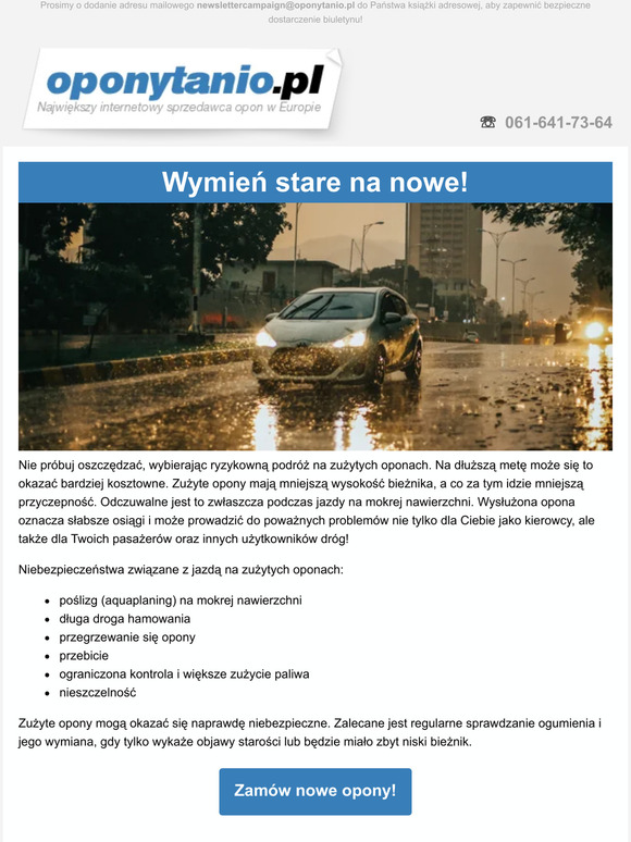 Wymień stare na nowe!