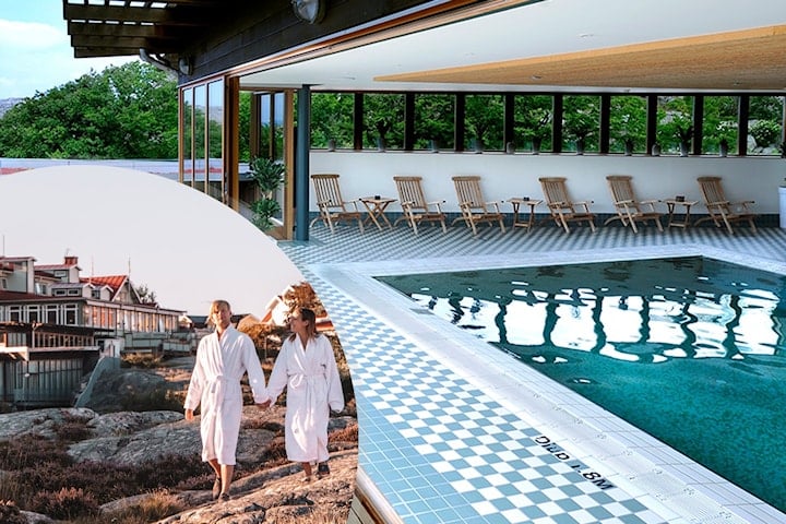 1 natt för 2 inkl. spa och skaldjursmiddag på Smögen Hafvsbad