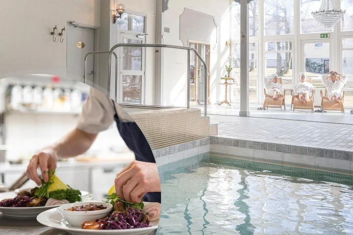 1 natt för 2 inkl. spa, middag och frukost på Lundsbrunn