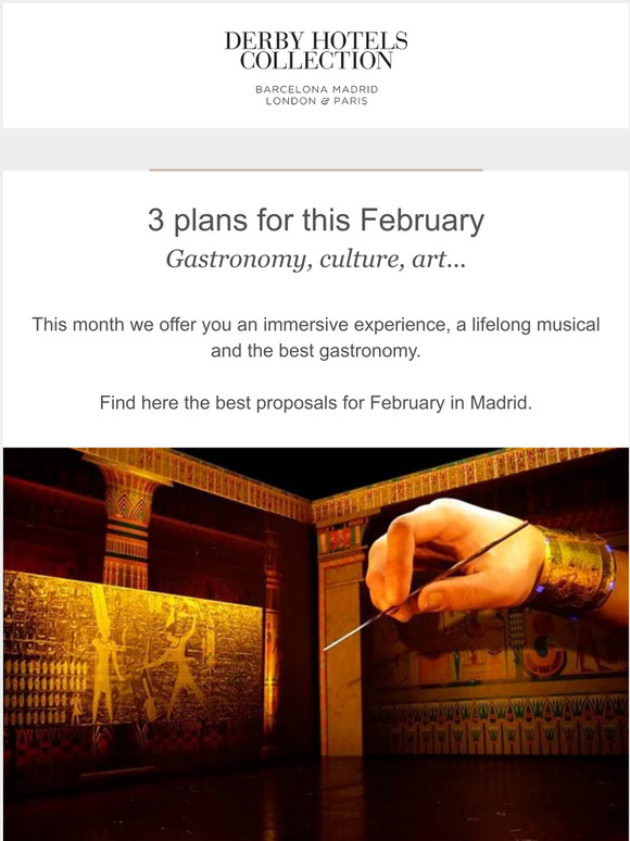—, Madrid is full of proposals this February