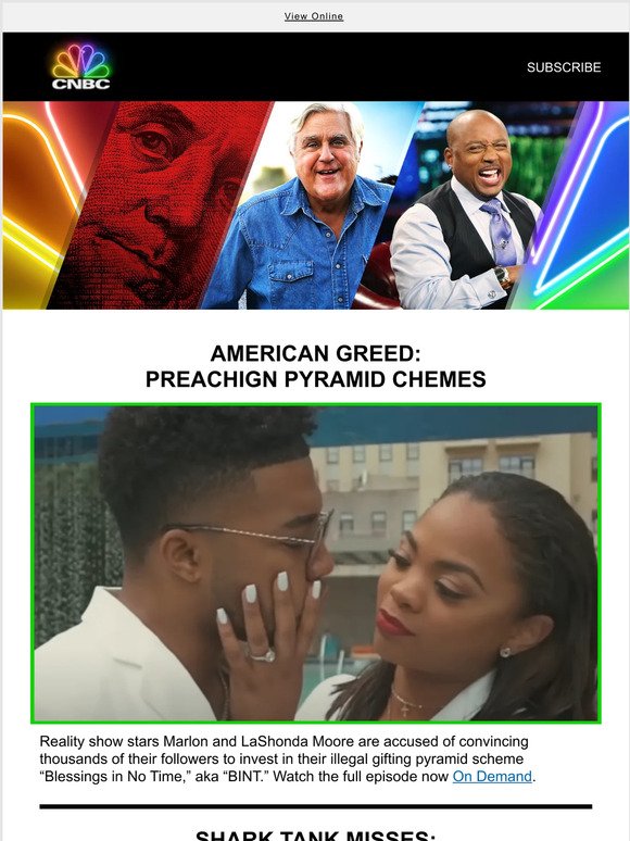 Reality TV Couple's Pyramid Scheme