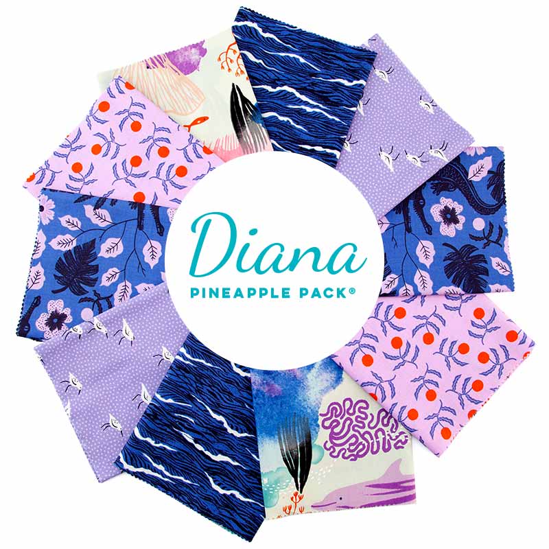 Pineapple Fabrics Design with Diana 🎉 Milled