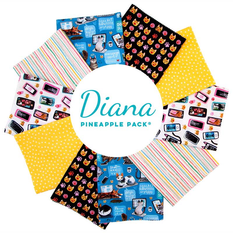 Pineapple Fabrics Design with Diana 🎉 Milled