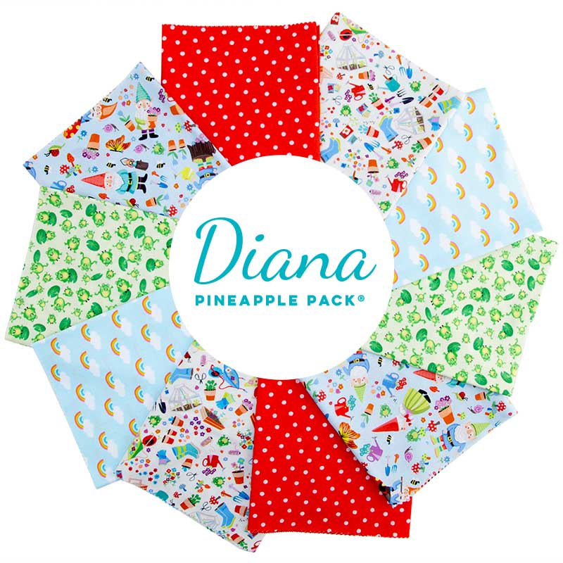 Pineapple Fabrics Design with Diana 🎉 Milled